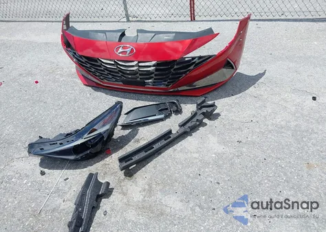 2021 Hyundai Elantra Limited из США, поврежденный, VIN KMHLP4AG7MU138480